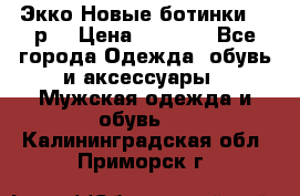 Экко Новые ботинки 42 р  › Цена ­ 5 000 - Все города Одежда, обувь и аксессуары » Мужская одежда и обувь   . Калининградская обл.,Приморск г.